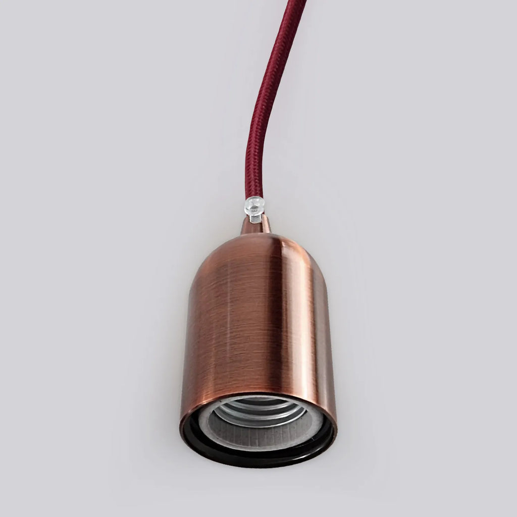 Vintage Industrial Retro Metal Socket  Edison E27 Socket IP20 Hard wired~2727