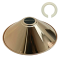 Modern Metal French Gold Easy Fit Cone Shape Lampshade~1100